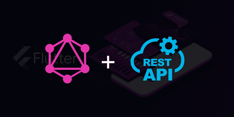 Using REST and GraphQL apis together with flutter application